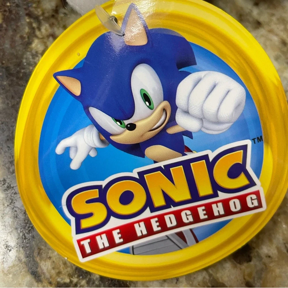 Sonic the hedgehog Plushie Big Head Plush Happy Sonic With Original Tag 9-10